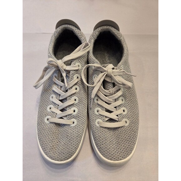 Allbirds Men’s Tree Piper, Light Gray/White Low Top Sneaker Shoes, Size 9 - Picture 1 of 11
